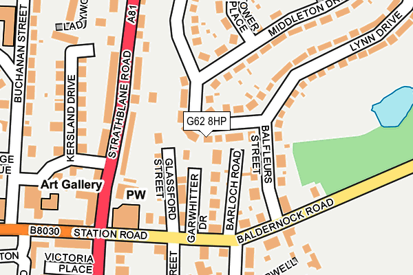 G62 8HP map - OS OpenMap – Local (Ordnance Survey) G62 8HP map - OS OpenMap – Local (Ordnance Survey)