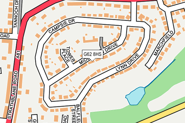 G62 8HS map - OS OpenMap – Local (Ordnance Survey) G62 8HS map - OS OpenMap – Local (Ordnance Survey)