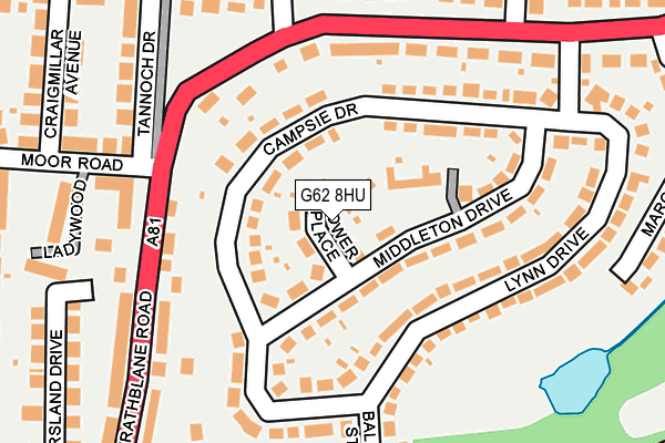 G62 8HU map - OS OpenMap – Local (Ordnance Survey) G62 8HU map - OS OpenMap – Local (Ordnance Survey)