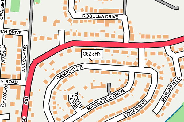 G62 8HY map - OS OpenMap – Local (Ordnance Survey) G62 8HY map - OS OpenMap – Local (Ordnance Survey)