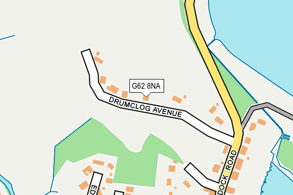 G62 8NA map - OS OpenMap – Local (Ordnance Survey) G62 8NA map - OS OpenMap – Local (Ordnance Survey)