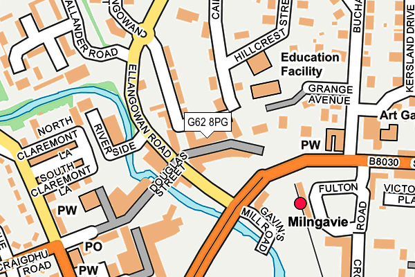 G62 8PG map - OS OpenMap – Local (Ordnance Survey) G62 8PG map - OS OpenMap – Local (Ordnance Survey)