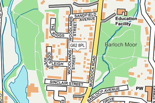 G62 8PL map - OS OpenMap – Local (Ordnance Survey) G62 8PL map - OS OpenMap – Local (Ordnance Survey)