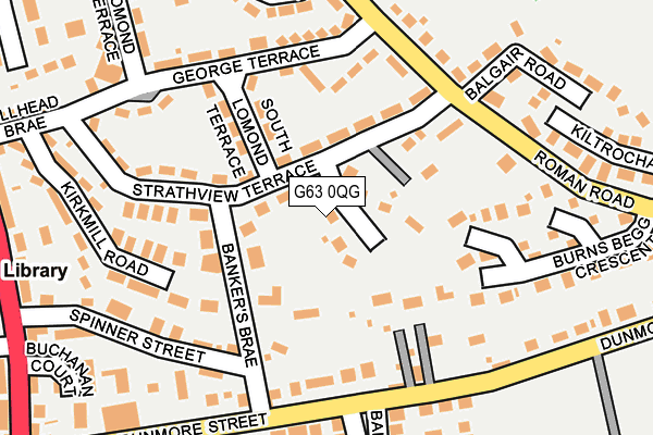 G63 0QG map - OS OpenMap – Local (Ordnance Survey) G63 0QG map - OS OpenMap – Local (Ordnance Survey)