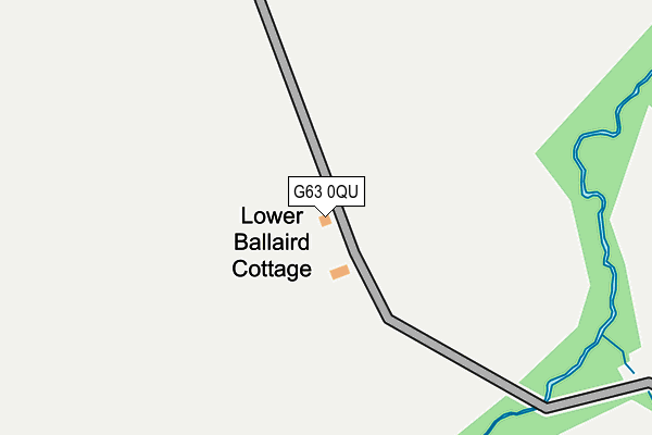 G63 0QU map - OS OpenMap – Local (Ordnance Survey) G63 0QU map - OS OpenMap – Local (Ordnance Survey)