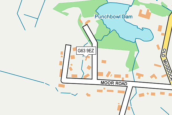 G63 9EZ map - OS OpenMap – Local (Ordnance Survey) G63 9EZ map - OS OpenMap – Local (Ordnance Survey)
