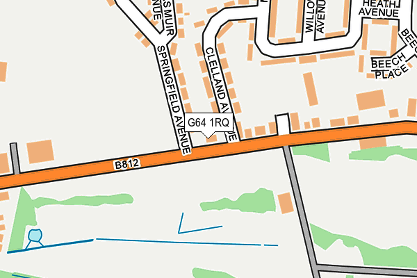 G64 1RQ map - OS OpenMap – Local (Ordnance Survey) G64 1RQ map - OS OpenMap – Local (Ordnance Survey)