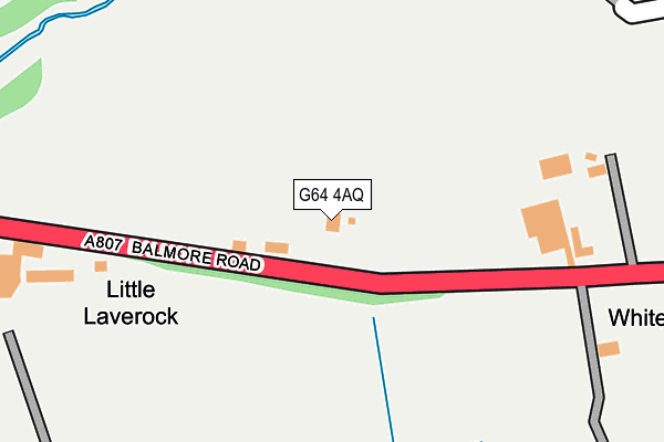 G64 4AQ map - OS OpenMap – Local (Ordnance Survey)