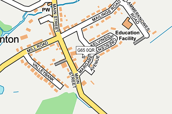 G65 0QR map - OS OpenMap – Local (Ordnance Survey) G65 0QR map - OS OpenMap – Local (Ordnance Survey)
