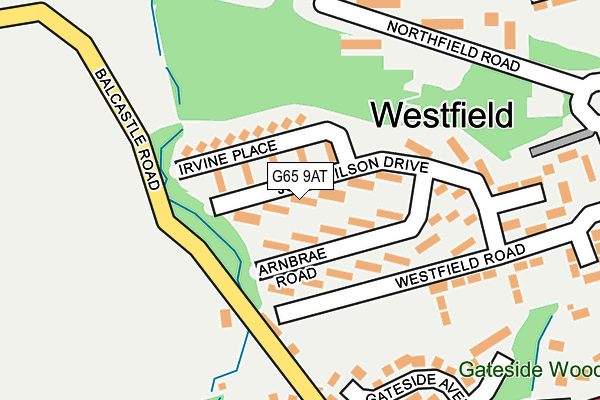 G65 9AT map - OS OpenMap – Local (Ordnance Survey) G65 9AT map - OS OpenMap – Local (Ordnance Survey)