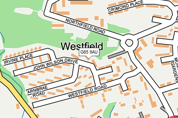 G65 9AU map - OS OpenMap – Local (Ordnance Survey) G65 9AU map - OS OpenMap – Local (Ordnance Survey)