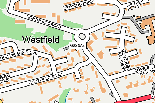G65 9AZ map - OS OpenMap – Local (Ordnance Survey) G65 9AZ map - OS OpenMap – Local (Ordnance Survey)