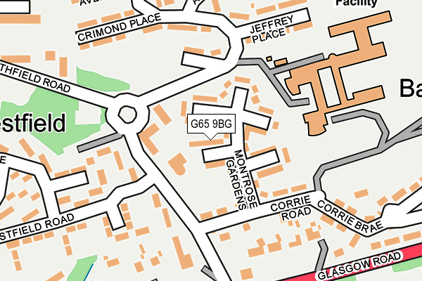 G65 9BG map - OS OpenMap – Local (Ordnance Survey) G65 9BG map - OS OpenMap – Local (Ordnance Survey)