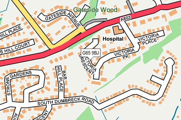 G65 9BJ map - OS OpenMap – Local (Ordnance Survey) G65 9BJ map - OS OpenMap – Local (Ordnance Survey)