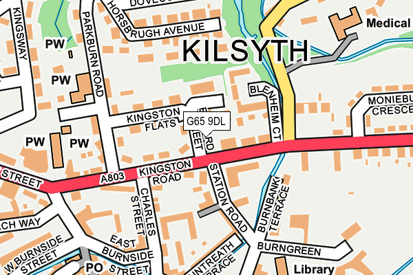 G65 9DL map - OS OpenMap – Local (Ordnance Survey) G65 9DL map - OS OpenMap – Local (Ordnance Survey)