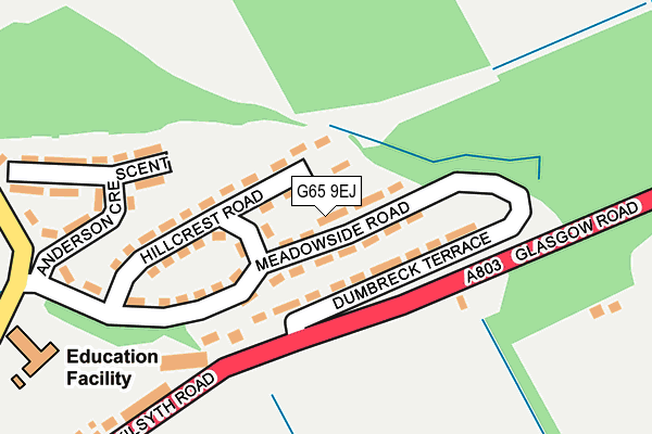 G65 9EJ map - OS OpenMap – Local (Ordnance Survey) G65 9EJ map - OS OpenMap – Local (Ordnance Survey)