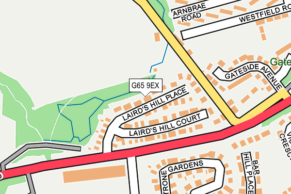 G65 9EX map - OS OpenMap – Local (Ordnance Survey) G65 9EX map - OS OpenMap – Local (Ordnance Survey)