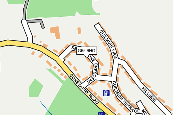 G65 9HG map - OS OpenMap – Local (Ordnance Survey) G65 9HG map - OS OpenMap – Local (Ordnance Survey)