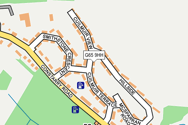 G65 9HH map - OS OpenMap – Local (Ordnance Survey) G65 9HH map - OS OpenMap – Local (Ordnance Survey)