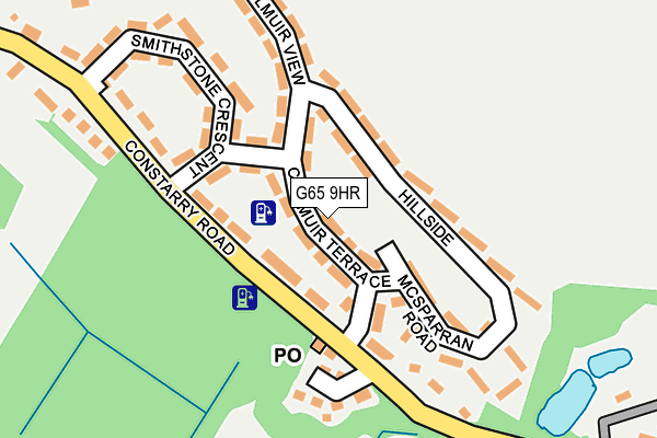 G65 9HR map - OS OpenMap – Local (Ordnance Survey) G65 9HR map - OS OpenMap – Local (Ordnance Survey)