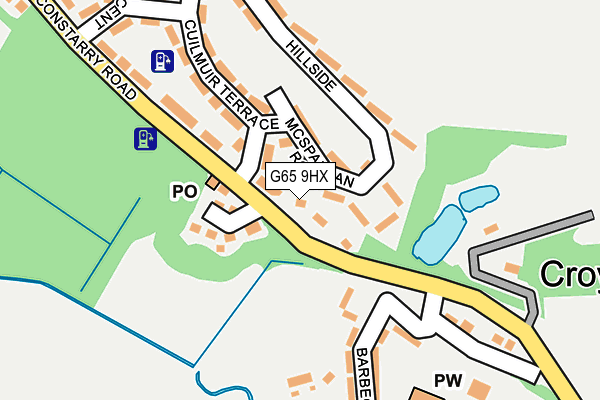 G65 9HX map - OS OpenMap – Local (Ordnance Survey) G65 9HX map - OS OpenMap – Local (Ordnance Survey)