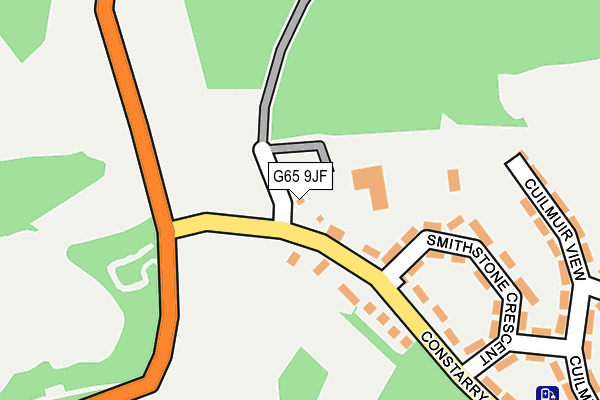 G65 9JF map - OS OpenMap – Local (Ordnance Survey) G65 9JF map - OS OpenMap – Local (Ordnance Survey)