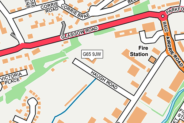 G65 9JW map - OS OpenMap – Local (Ordnance Survey) G65 9JW map - OS OpenMap – Local (Ordnance Survey)