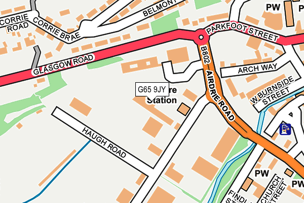 G65 9JY map - OS OpenMap – Local (Ordnance Survey) G65 9JY map - OS OpenMap – Local (Ordnance Survey)