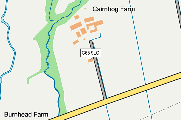 G65 9LG map - OS OpenMap – Local (Ordnance Survey) G65 9LG map - OS OpenMap – Local (Ordnance Survey)