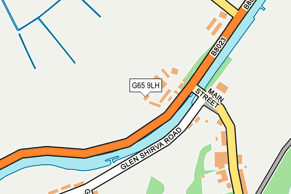 G65 9LH map - OS OpenMap – Local (Ordnance Survey) G65 9LH map - OS OpenMap – Local (Ordnance Survey)