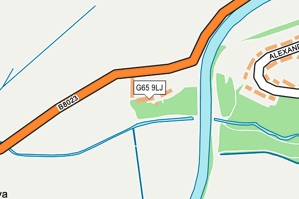 G65 9LJ map - OS OpenMap – Local (Ordnance Survey) G65 9LJ map - OS OpenMap – Local (Ordnance Survey)