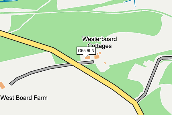 G65 9LN map - OS OpenMap – Local (Ordnance Survey) G65 9LN map - OS OpenMap – Local (Ordnance Survey)