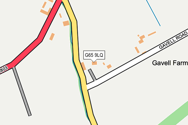 G65 9LQ map - OS OpenMap – Local (Ordnance Survey) G65 9LQ map - OS OpenMap – Local (Ordnance Survey)