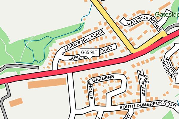 G65 9LT map - OS OpenMap – Local (Ordnance Survey) G65 9LT map - OS OpenMap – Local (Ordnance Survey)