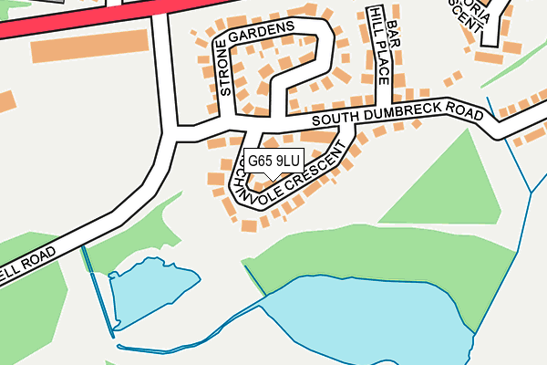 G65 9LU map - OS OpenMap – Local (Ordnance Survey) G65 9LU map - OS OpenMap – Local (Ordnance Survey)