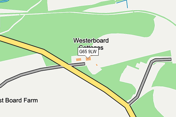 G65 9LW map - OS OpenMap – Local (Ordnance Survey) G65 9LW map - OS OpenMap – Local (Ordnance Survey)