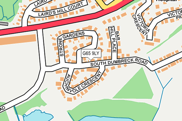 G65 9LY map - OS OpenMap – Local (Ordnance Survey) G65 9LY map - OS OpenMap – Local (Ordnance Survey)