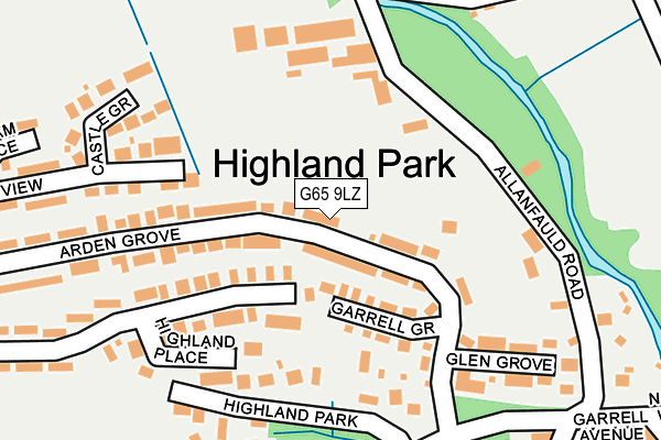 G65 9LZ map - OS OpenMap – Local (Ordnance Survey) G65 9LZ map - OS OpenMap – Local (Ordnance Survey)