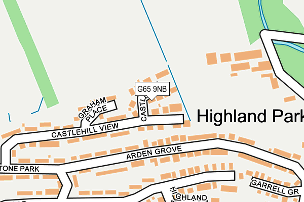 G65 9NB map - OS OpenMap – Local (Ordnance Survey) G65 9NB map - OS OpenMap – Local (Ordnance Survey)