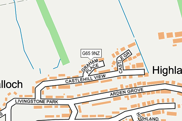 G65 9NZ map - OS OpenMap – Local (Ordnance Survey) G65 9NZ map - OS OpenMap – Local (Ordnance Survey)