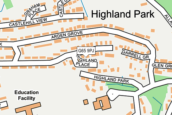 G65 9PJ map - OS OpenMap – Local (Ordnance Survey) G65 9PJ map - OS OpenMap – Local (Ordnance Survey)