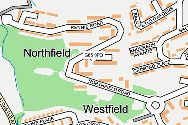 G65 9PQ map - OS OpenMap – Local (Ordnance Survey) G65 9PQ map - OS OpenMap – Local (Ordnance Survey)