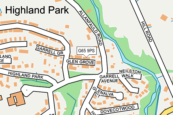 G65 9PS map - OS OpenMap – Local (Ordnance Survey) G65 9PS map - OS OpenMap – Local (Ordnance Survey)