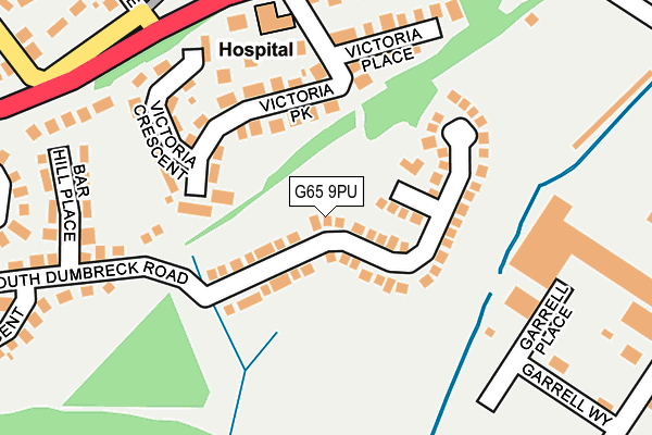 G65 9PU map - OS OpenMap – Local (Ordnance Survey) G65 9PU map - OS OpenMap – Local (Ordnance Survey)