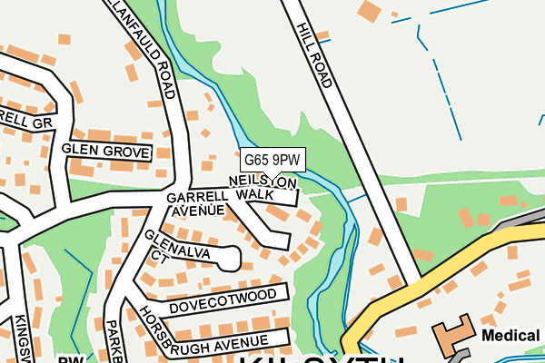 G65 9PW map - OS OpenMap – Local (Ordnance Survey) G65 9PW map - OS OpenMap – Local (Ordnance Survey)