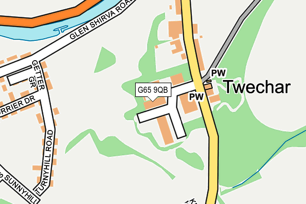 G65 9QB map - OS OpenMap – Local (Ordnance Survey) G65 9QB map - OS OpenMap – Local (Ordnance Survey)