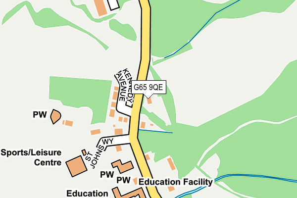 G65 9QE map - OS OpenMap – Local (Ordnance Survey) G65 9QE map - OS OpenMap – Local (Ordnance Survey)