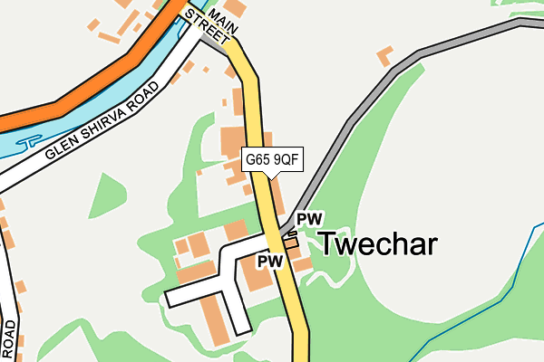 G65 9QF map - OS OpenMap – Local (Ordnance Survey) G65 9QF map - OS OpenMap – Local (Ordnance Survey)