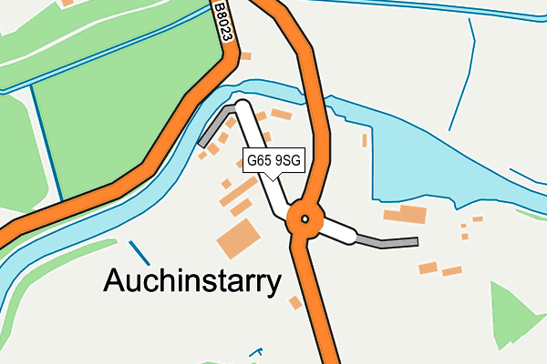G65 9SG map - OS OpenMap – Local (Ordnance Survey) G65 9SG map - OS OpenMap – Local (Ordnance Survey)