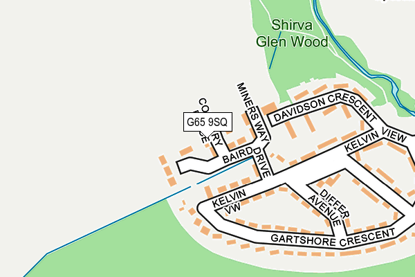 G65 9SQ map - OS OpenMap – Local (Ordnance Survey) G65 9SQ map - OS OpenMap – Local (Ordnance Survey)